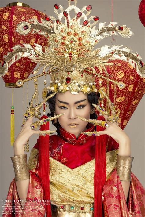California People Chinese Empress Beauty Killer Precious Beads