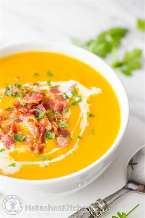Maybe you would like to learn more about one of these? Sweet Potato Soup Recipe - NatashasKitchen.com
