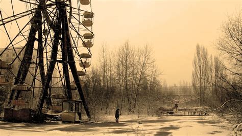 Anime Snow Ferris Wheel Abandoned Urban Exploration