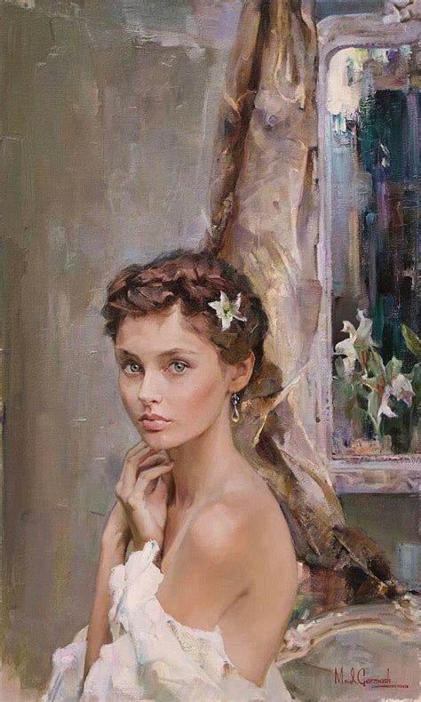 Mgarmash Lart Du Portrait Portrait Painting Painting And Drawing Oil