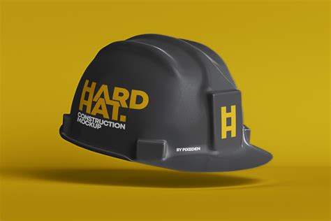 Psd Hard Hat Construction Mockup Psd Mock Up Templates Pixeden