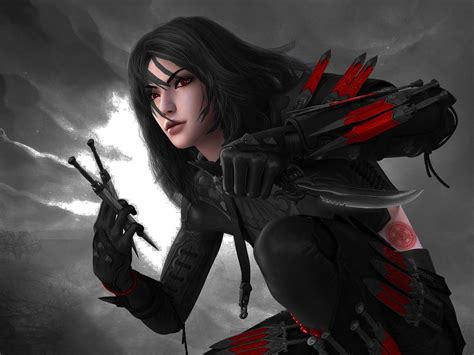 Assassin Girl Wallpapers Top Free Assassin Girl Backgrounds