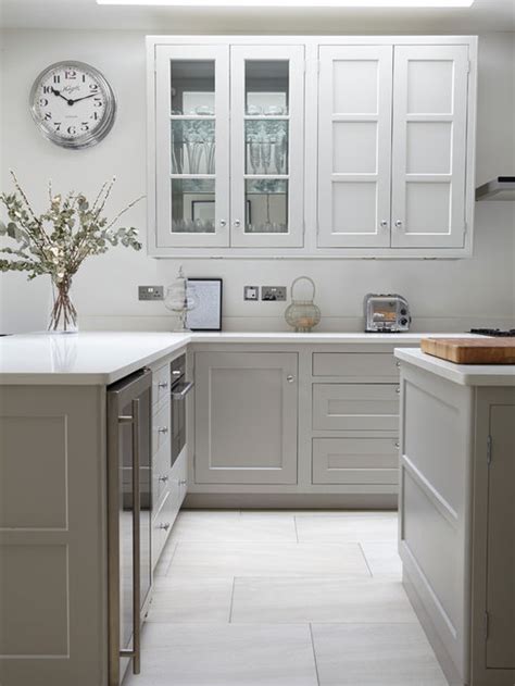 Gray Kitchen Cabinets Design Ideas And Remodel Pictures Houzz