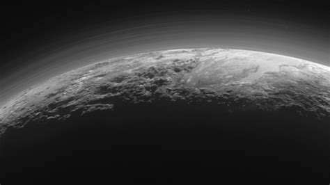 New Horizons Nasa Shares Backlit Images Of Pluto Revealing Surface