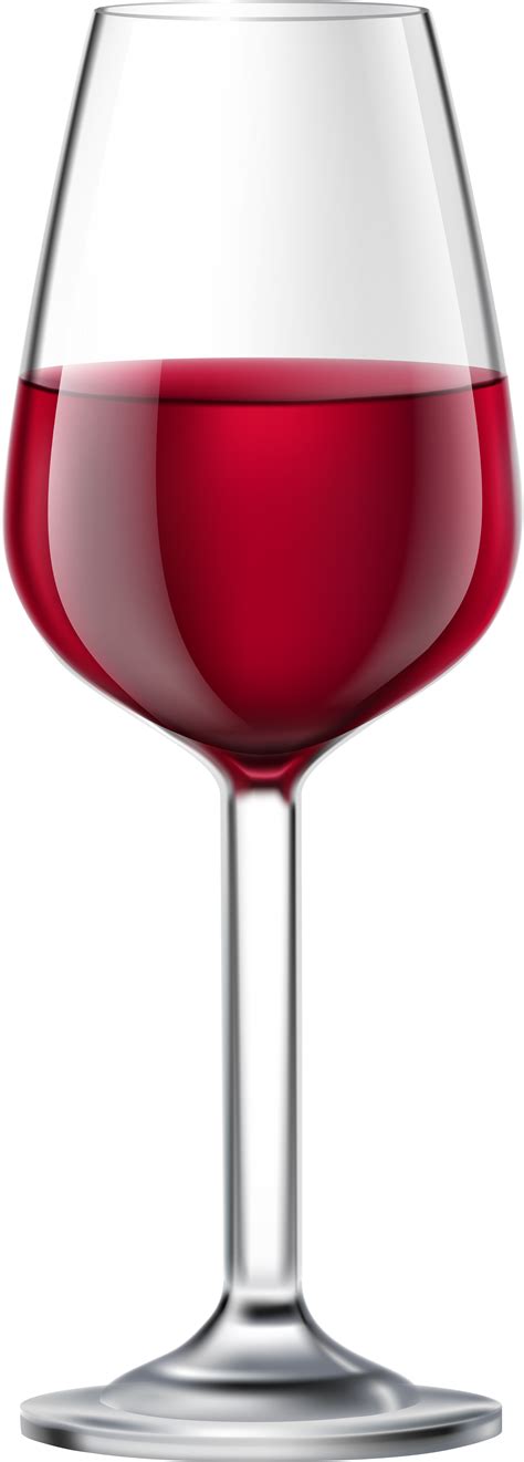 Download Wine Glass Clipart Stylized - Transparent Background Red Wine In Glass, HD Png Download ...