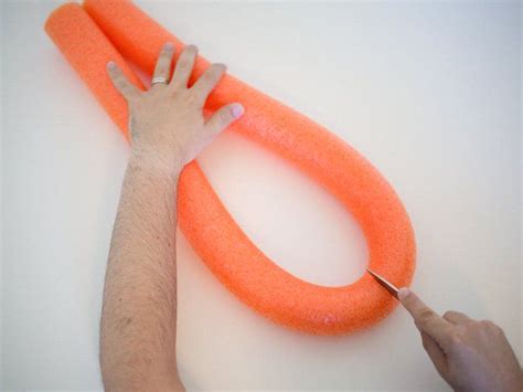 Easy Diy Pool Noodle Chair Float Made With Materials From The Dollar Store Water Games For