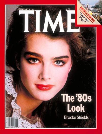 Time Magazine Cover Brooke Shields Feb 9 1981 Models Movies