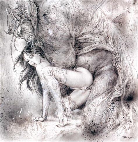 Rule 34 Female Human Luis Royo Male Monster Ogre Penetration Penis Sex Size Difference