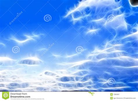 Dark Blue Sky With Clouds Stock Image Image Of Structure