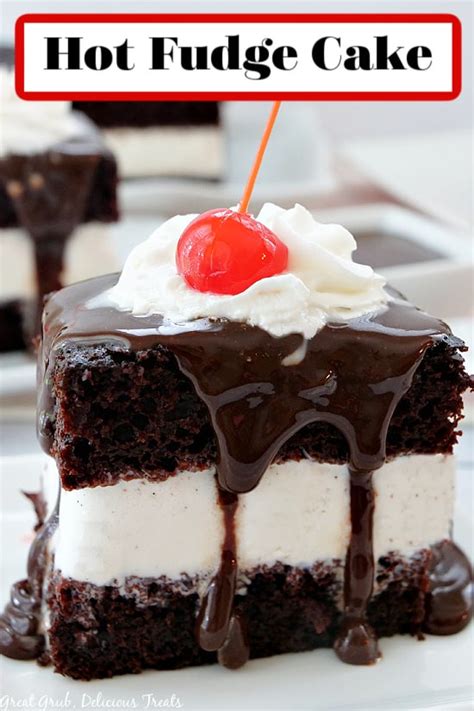 Hot Fudge Cake Is A Delicious And Moist Chocolate Cake With An Ice