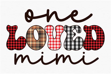 One Loved Mimi Sublimation Design Graphic By Sublimation Studio