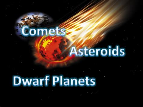 Asteroids Comets And Dwarf Planets Youtube