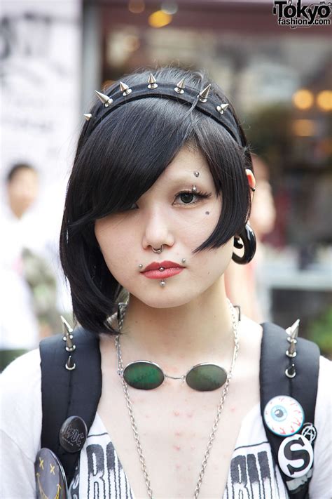 Face Piercings And Chest Piercings Tokyo Fashion News