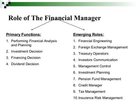 Finance & administration » risk management » information security » requirements/standards » roles and responsibilities. Do Finance Managers experience social interactions?