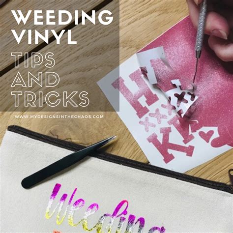 Tips To Weeding Crafting Vinyl My Designs In The Chaos Vinyl Crafts