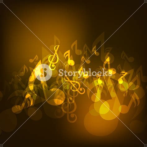 Shiny Musical Notes Background Royalty Free Stock Image Storyblocks