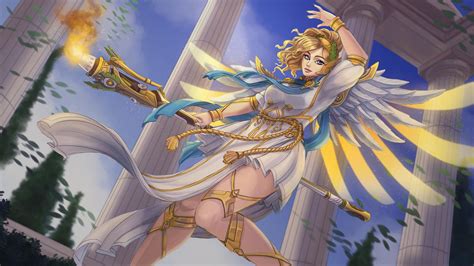 Winged Victory Mercy By Tropic02 On Deviantart