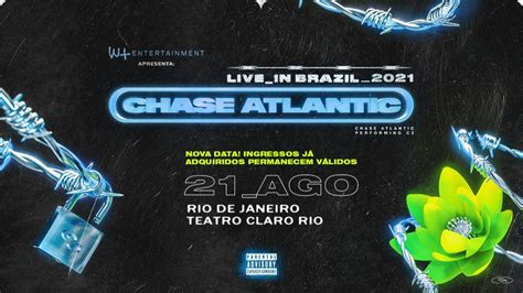 Chase Atlantic No Rio De Janeiro Tour Brasil 2021 Agenda Cultural