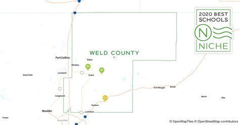 Weld County Zip Code Map
