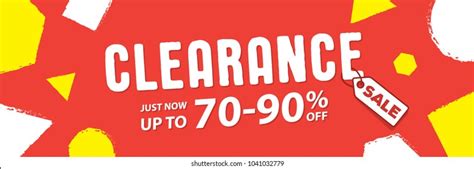 371635 Clearance Sale Banner Images Stock Photos And Vectors Shutterstock