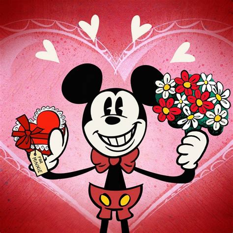 Valentine's Day! | Mickey mouse pictures, Mickey mouse, Mickey
