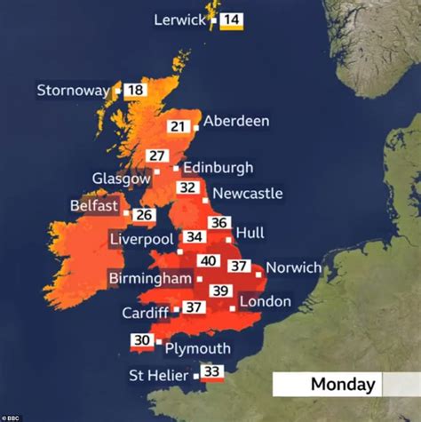 Uks Hottest Day Ever Arrives With Temperatures Set To Soar To Record
