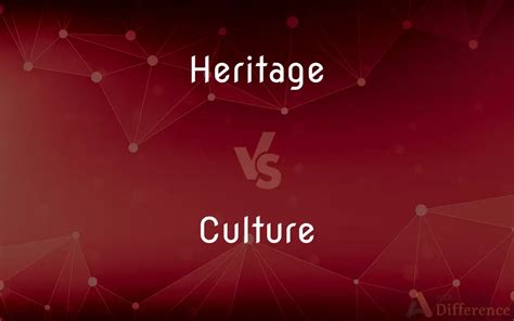 Heritage Vs Culture — Whats The Difference