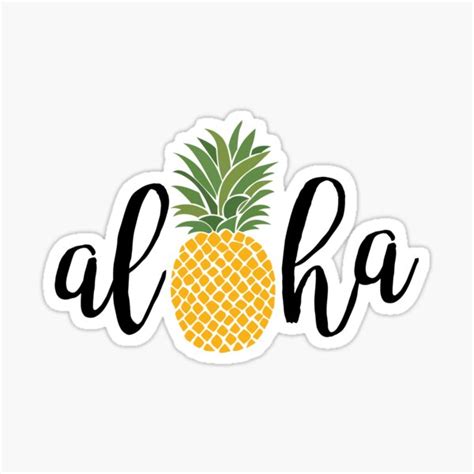 Aloha Stickers Redbubble