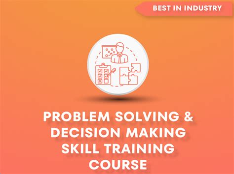 Problem Solving And Decision Making Skill Live Online Training Course