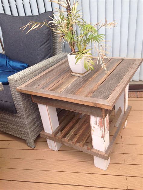 Distressed Elegance Sturdy Pallet Coffee Table 1001 Pallets