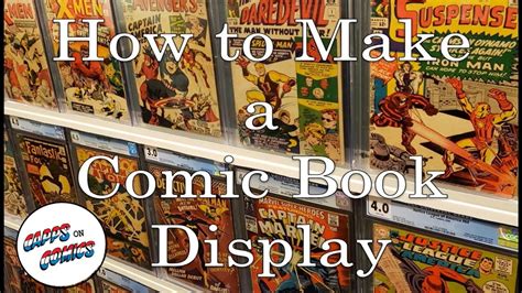 How To Make An Awesome Comic Book Display Youtube