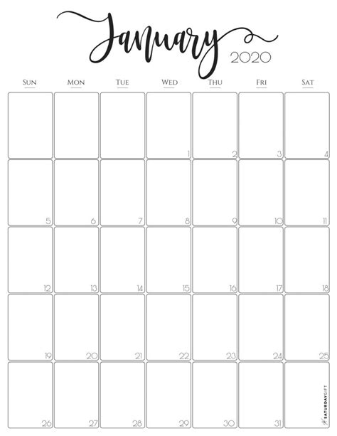 Pick 2020 Calendar Pages Calendar Printables Free Blank