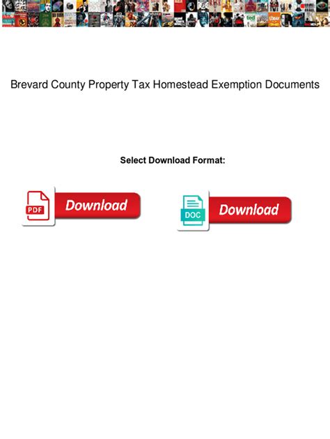 Fillable Online Brevard County Property Tax Homestead Exemption
