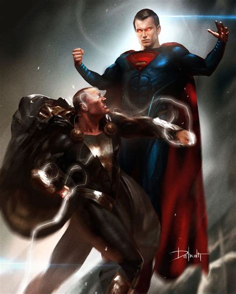 Superman Vs Black Adam Superman Art Marvel Superhero Posters Marvel