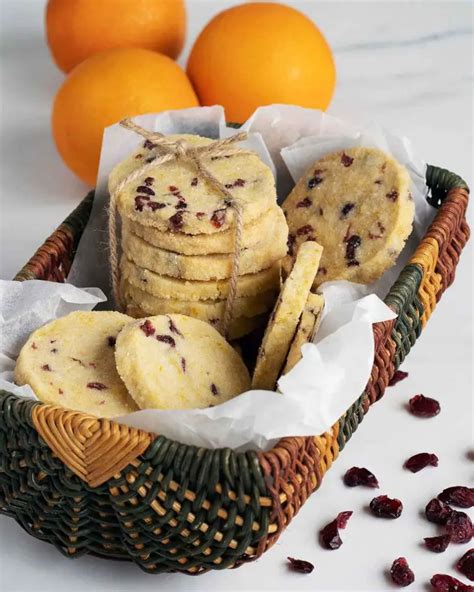 Cranberry And Orange Shortbread Movers And Bakers Recipe