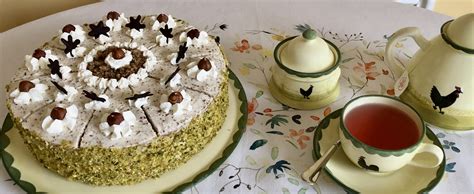 Hazelnut Cream Cake Haselnu Sahne Torte Step By Step Instruction