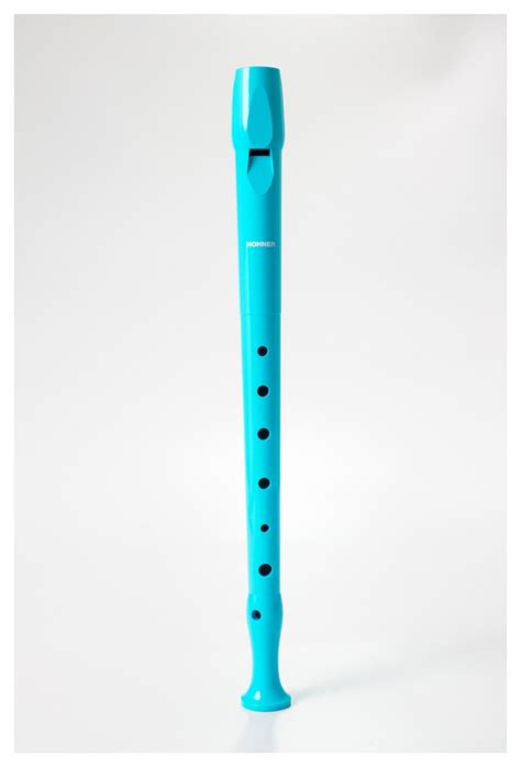Flauta Soprano Plástico Digitación Alemana 1 Pieza Hohner B9508 Azul