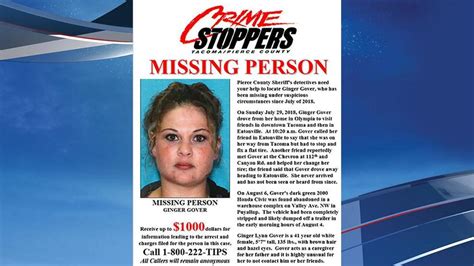 Detectives Need Help Finding Missing Woman Last Seen At Tacoma Gas