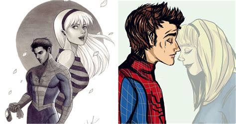 10 Pieces Of Peter Parker And Gwen Stacy Fan Art That Will Make You Cry