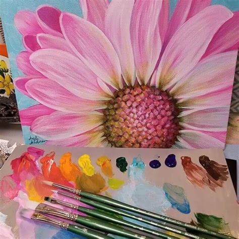 15 Tips On How To Paint Flowers In 2021 Acrylic Painting Flowers