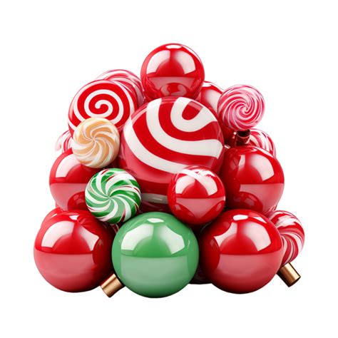 Ai Generated Christmas Candy Canes 35135772 Png