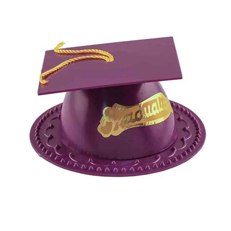 Purple Graduation Cap Topper Country Kitchen Sweetart
