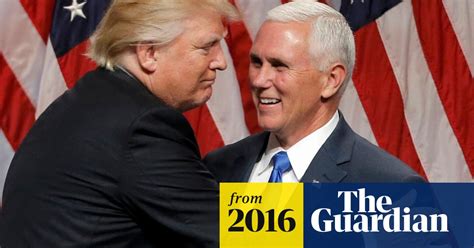 Mike Pence Introduced As Trumps Vice President Pick After Days Of