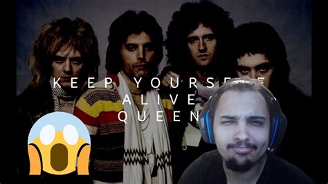 Reaction To Queen Keep Yourself Alive First Time Hearing Youtube