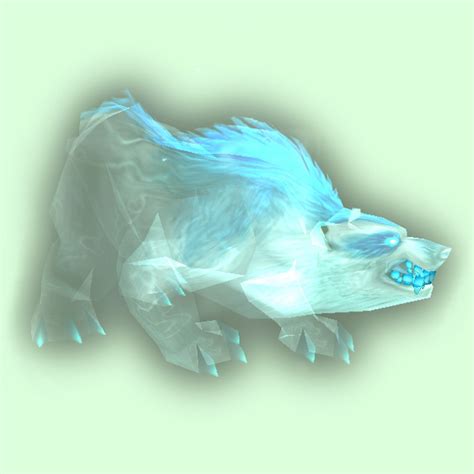 Spirit Bear Pet Look Petopia Hunter Pets In The World Of Warcraft