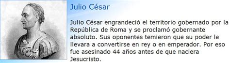 Historia Universal Julio César