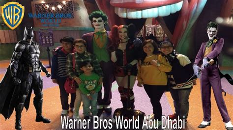The Best Rides And Attractions At Warner Bros World Abu Dhabi 4k