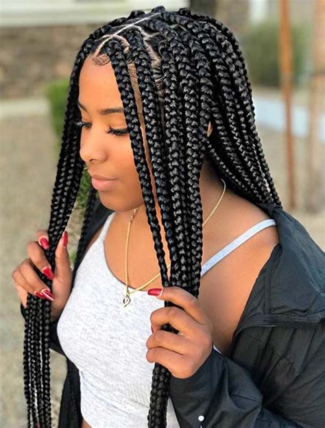 25 Crochet Box Braids Hairstyles For Black Women Stayglam Box