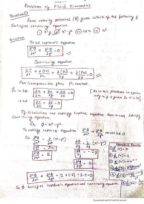 Solution Physics Problems And Solutions Of Fluid Mechanics Notes Studypool