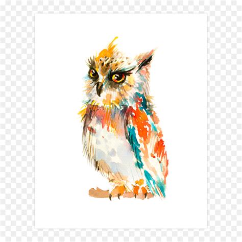 Mulai dari bentuk mukanya yang sangat khas seperti buah apel, hingga penglihatan burung hantu yang. 27+ Lukisan Abstrak Burung Hantu - Romi Gambar